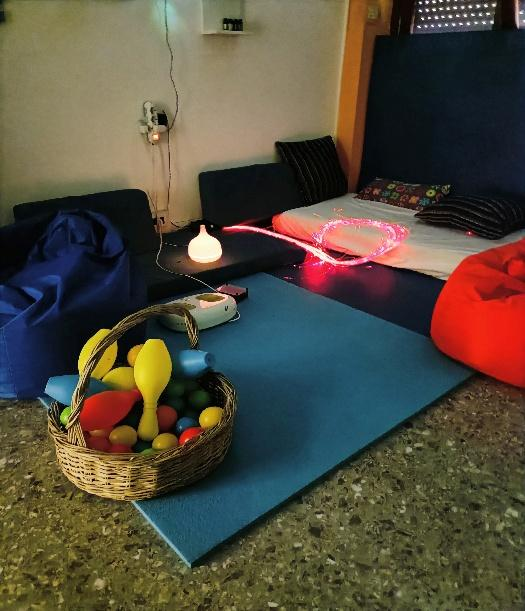 Foto della stanza multisensoriale